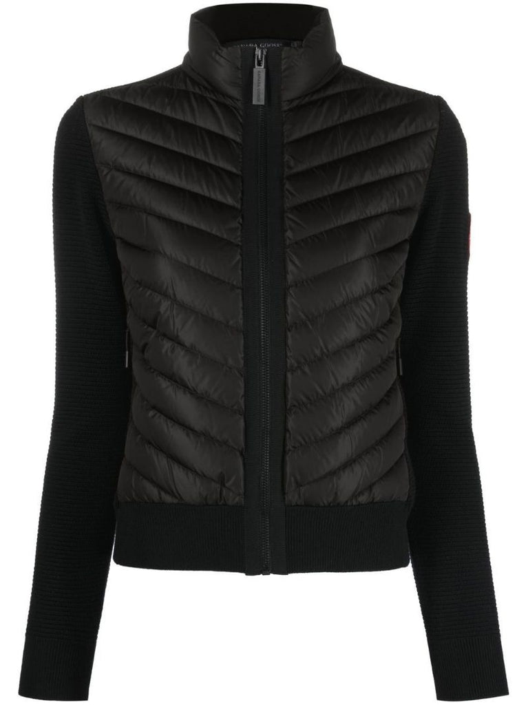 Black Hybridge Padded Jacket