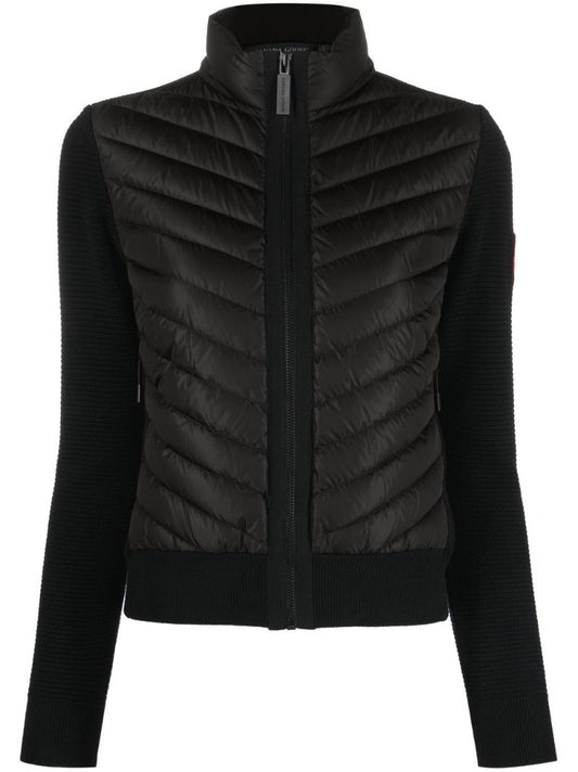 Black Hybridge Padded Jacket