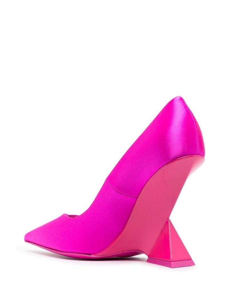 Pink Cheope 105 Satin Pumps