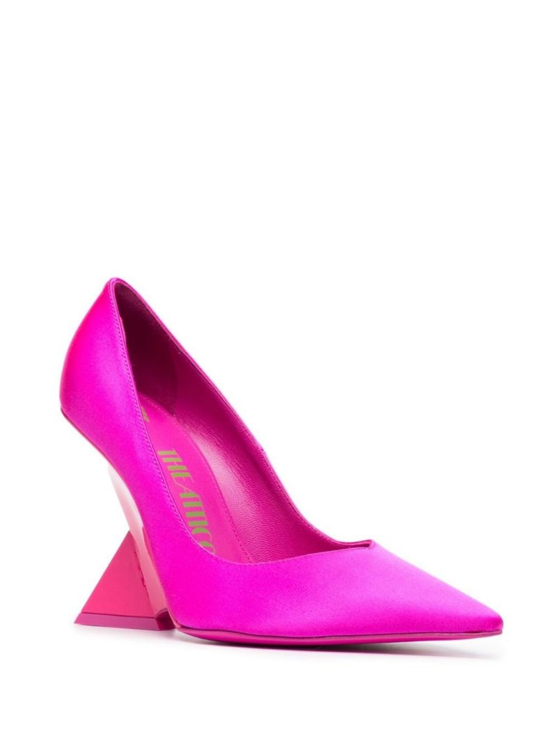 Pink Cheope 105 Satin Pumps
