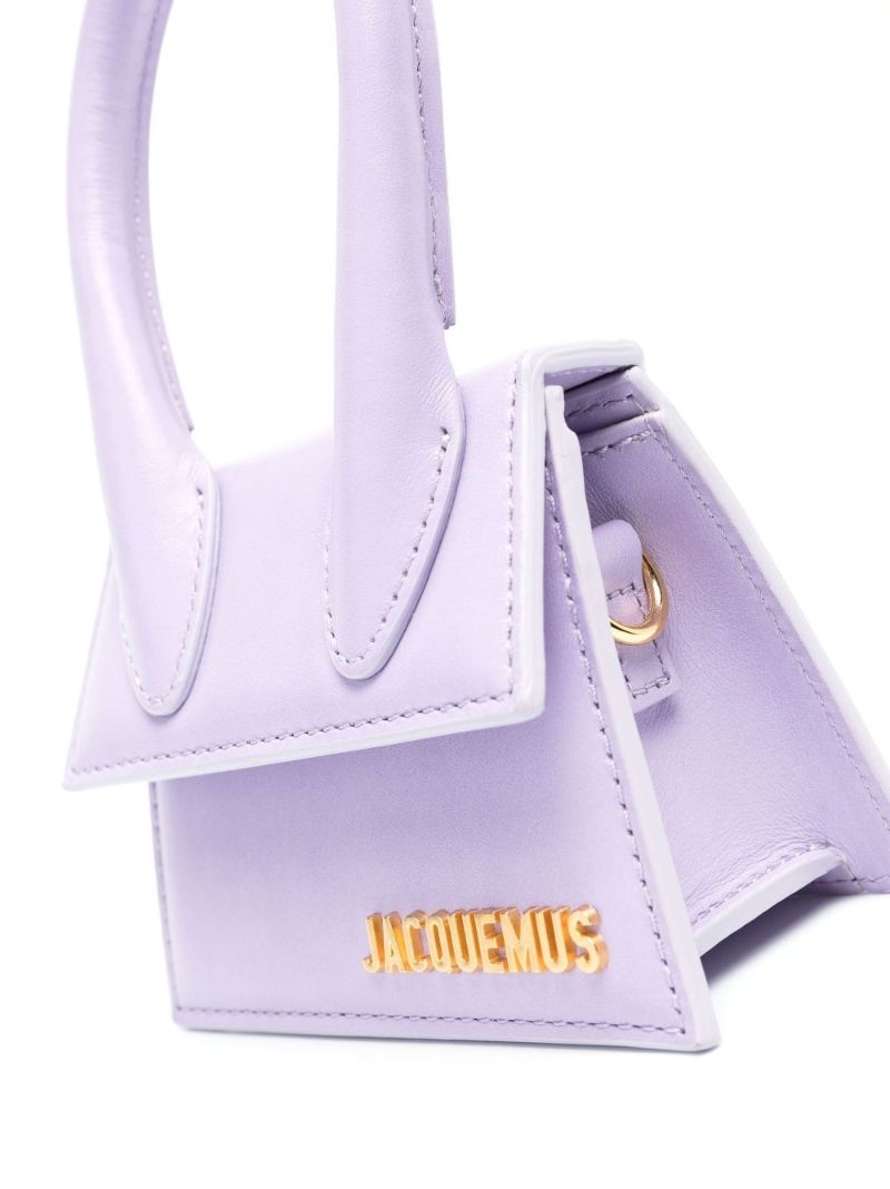 Purple Le Chiquito Leather Mini Bag