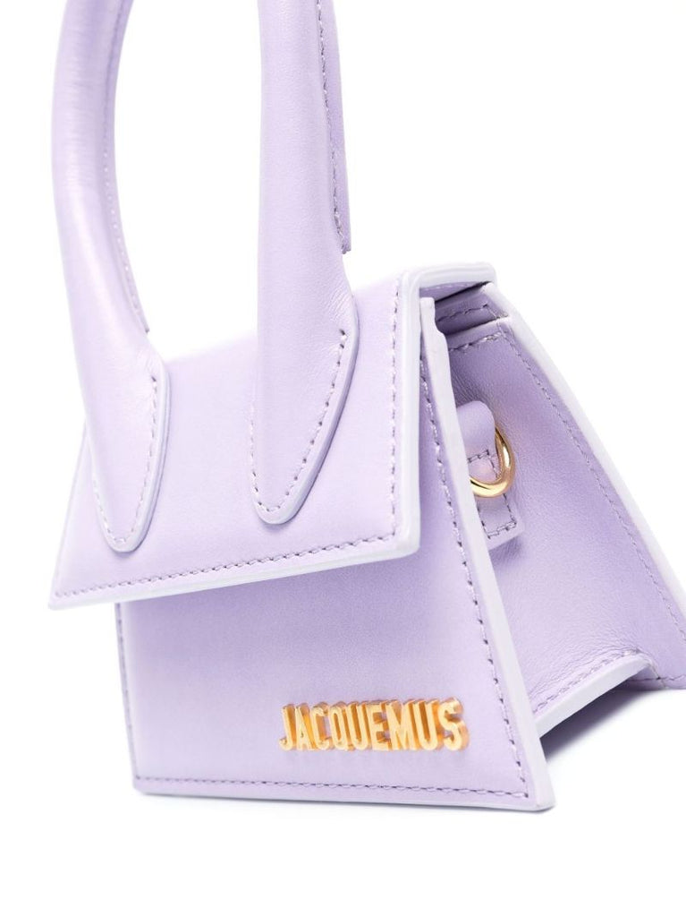 Purple Le Chiquito Leather Mini Bag