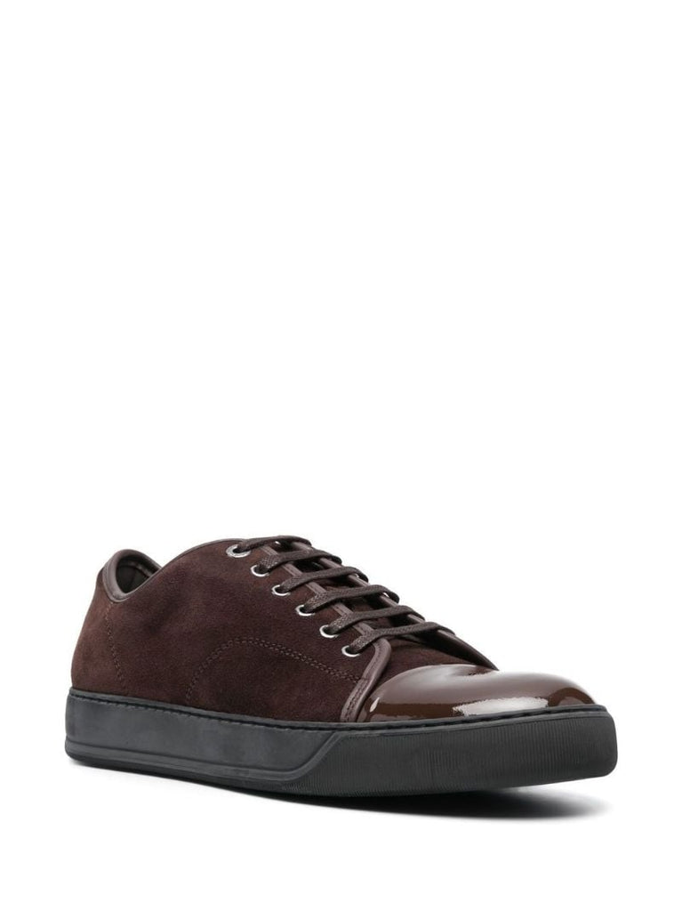 Brown Dbb1 Low-top Suede Sneakers