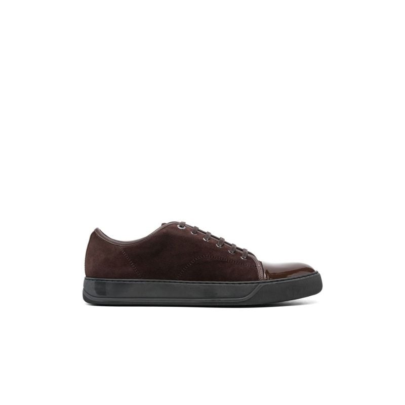 Brown Dbb1 Low-top Suede Sneakers