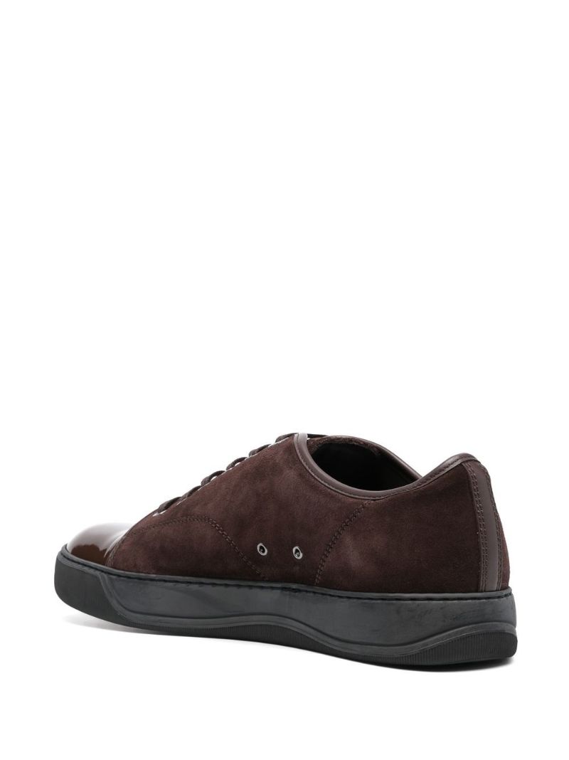 Brown Dbb1 Low-top Suede Sneakers