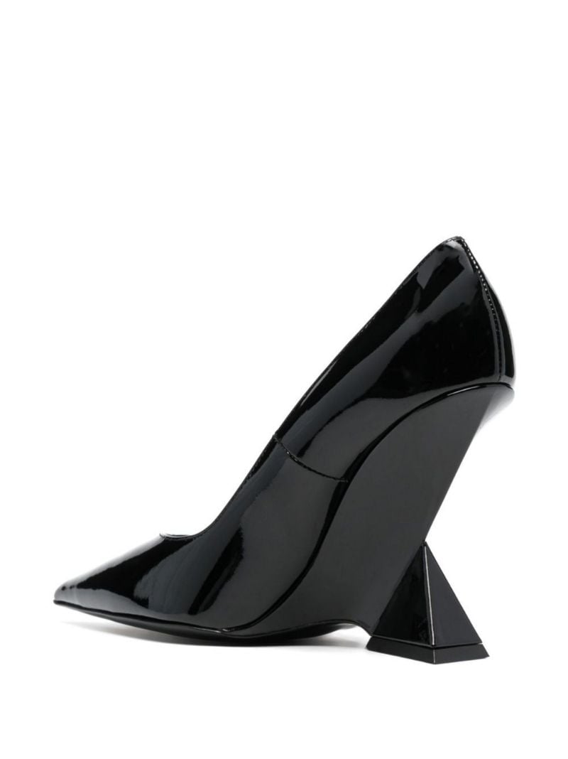 Black Cheope 105 Patent Leather Pumps