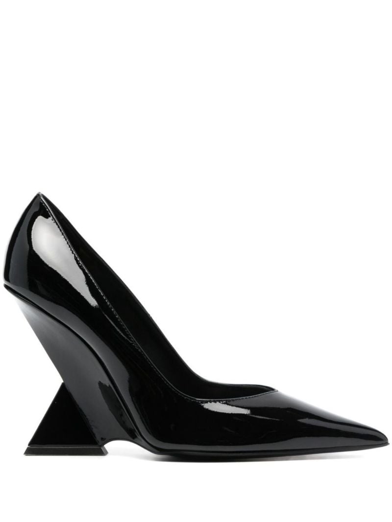 Black Cheope 105 Patent Leather Pumps