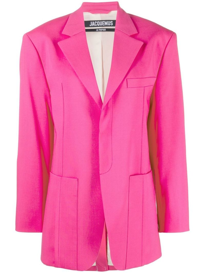Pink La Veste D'homme Blazer
