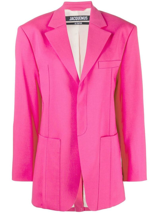 Pink La Veste D'homme Blazer