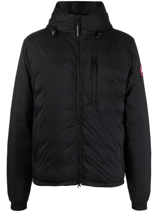 Black Lodge Hooded Quilted Jacket