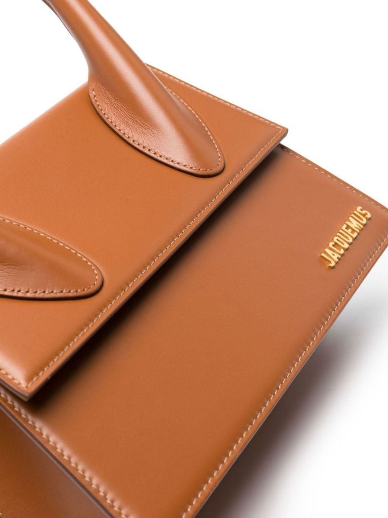 Brown Le Grand Chiquito Leather Tote Bag