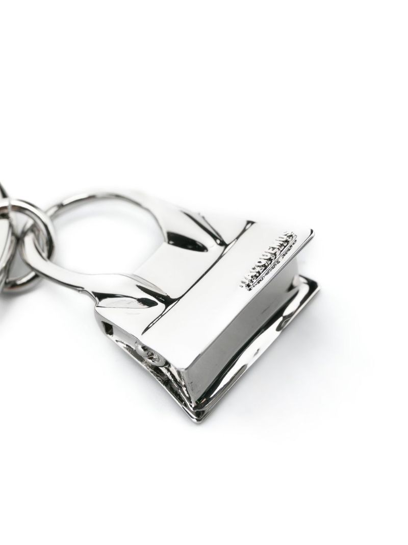 Silver-tone Chiquito Charm Keyring