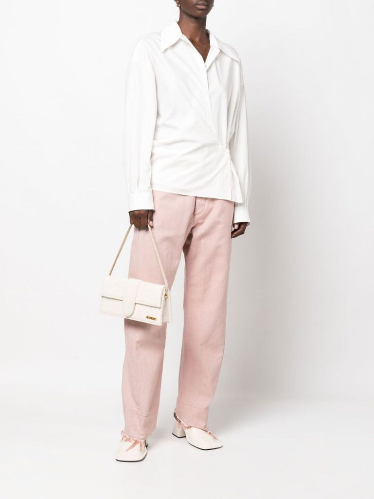 Neutral Le Bambino Long Shoulder Bag