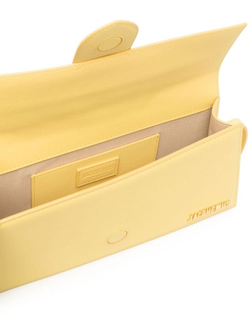 Yellow Le Bambino Leather Shoulder Bag