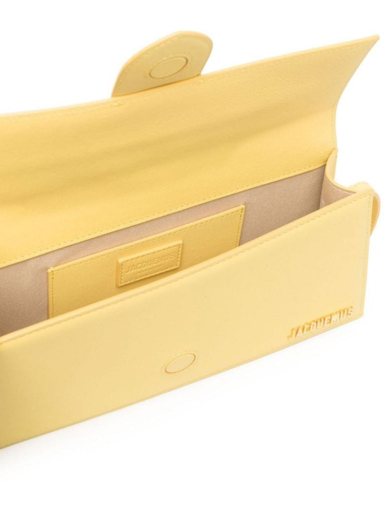 Yellow Le Bambino Leather Shoulder Bag