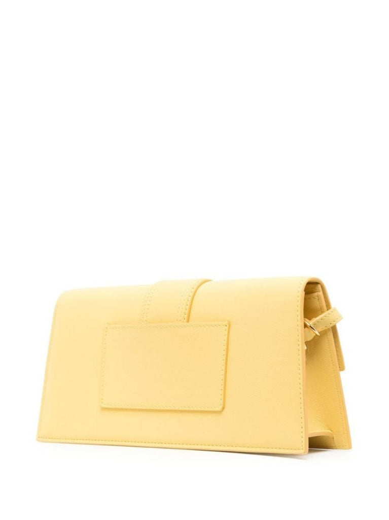 Yellow Le Bambino Leather Shoulder Bag