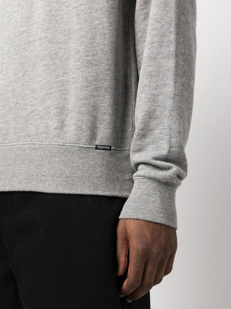 Grey Crew Neck Sweatshirt