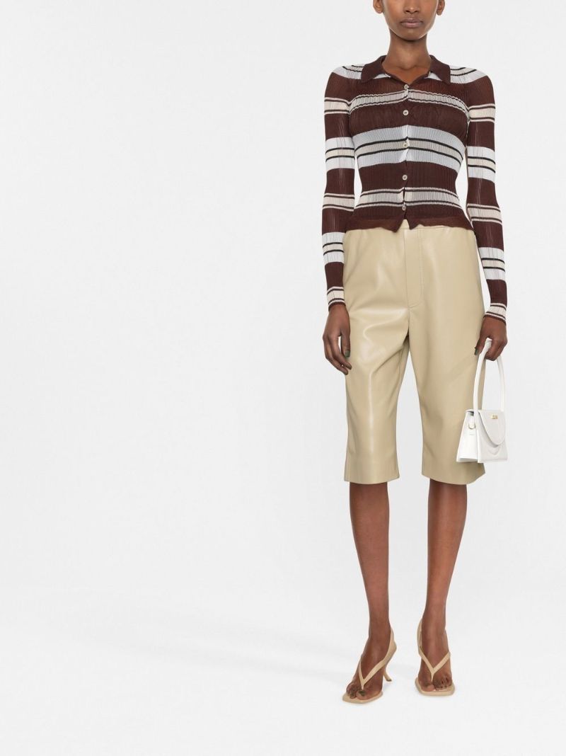 Brown La Chemise Maille Sognu Shirt