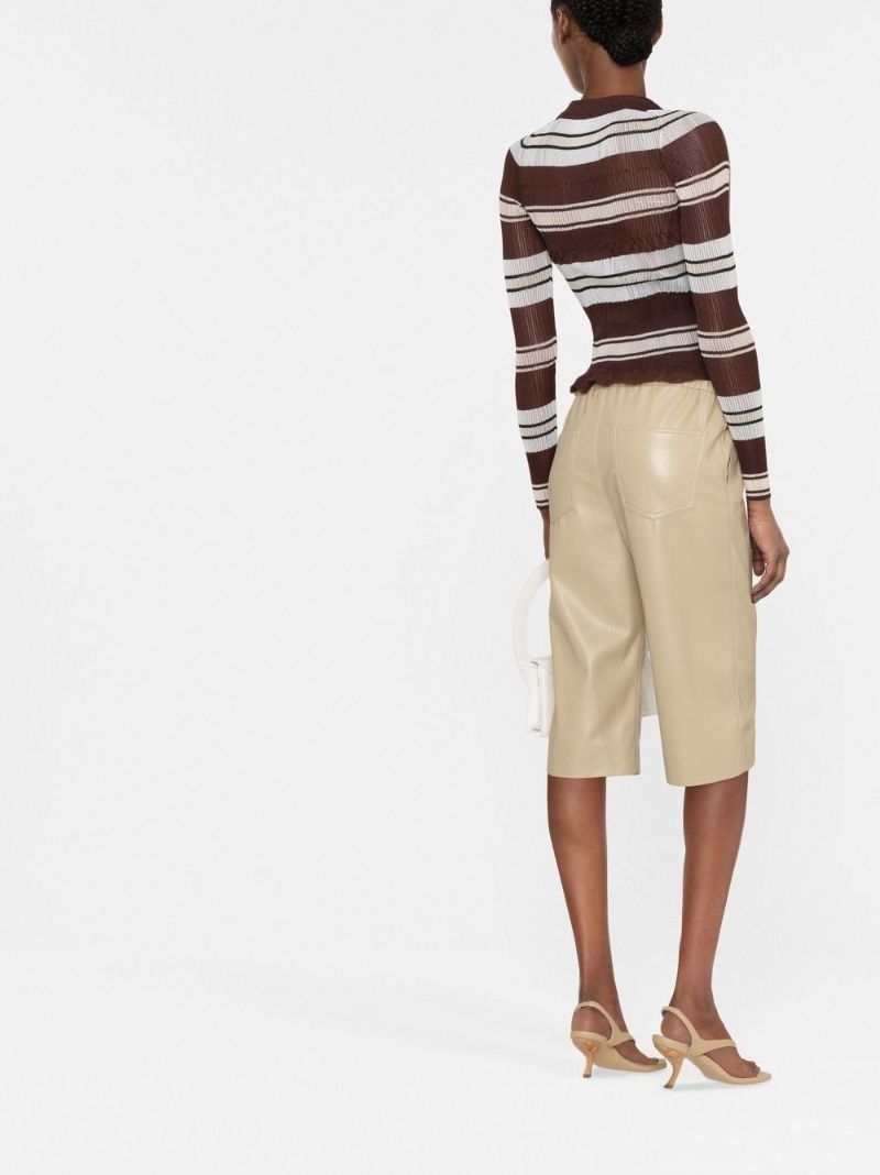 Brown La Chemise Maille Sognu Shirt
