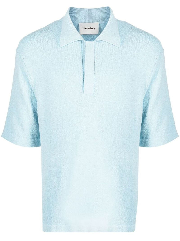 Blue Short Sleeve Polo Shirt