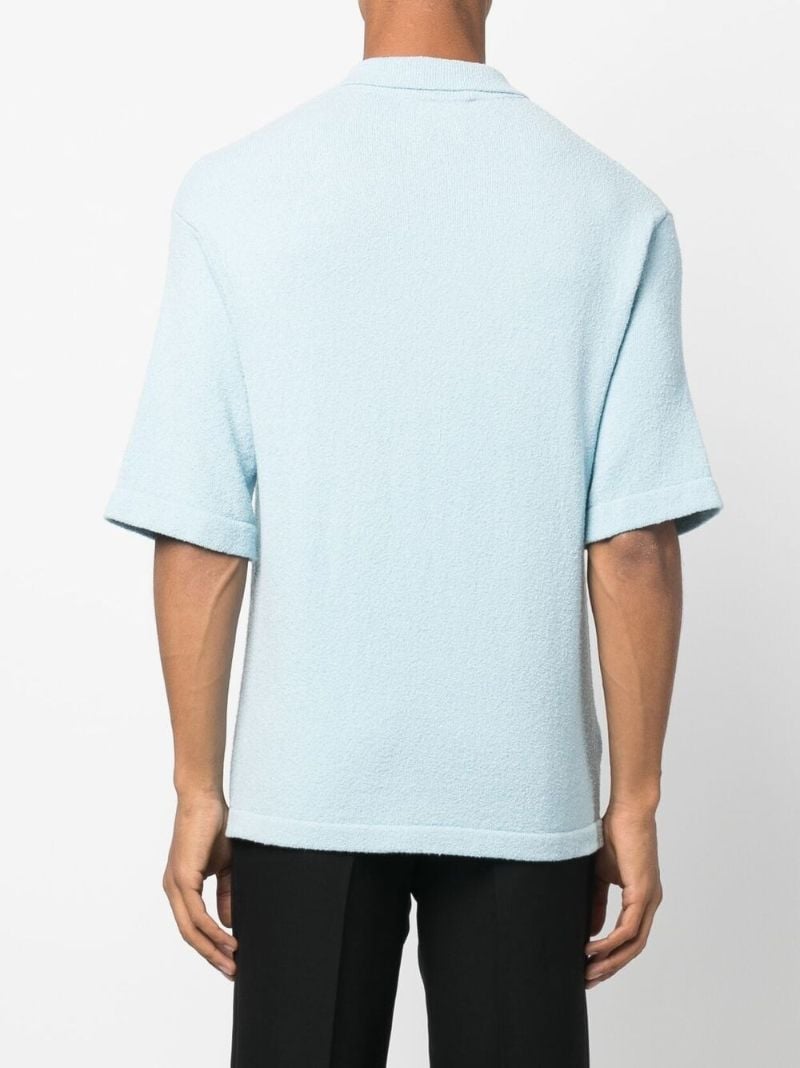 Blue Short Sleeve Polo Shirt