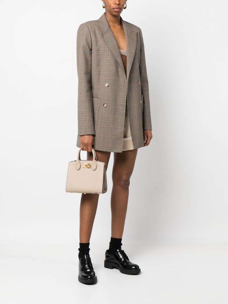 Neutral the Studio Small Leather Top Handle Bag