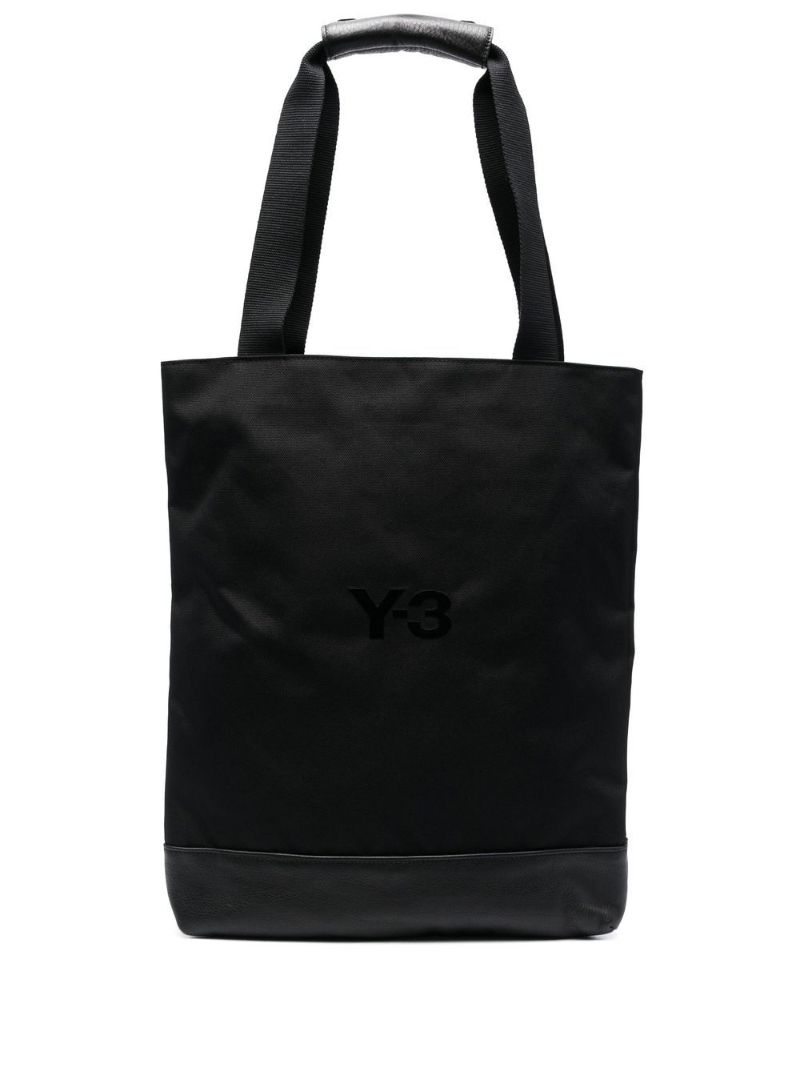 Black Classic Logo Tote Bag