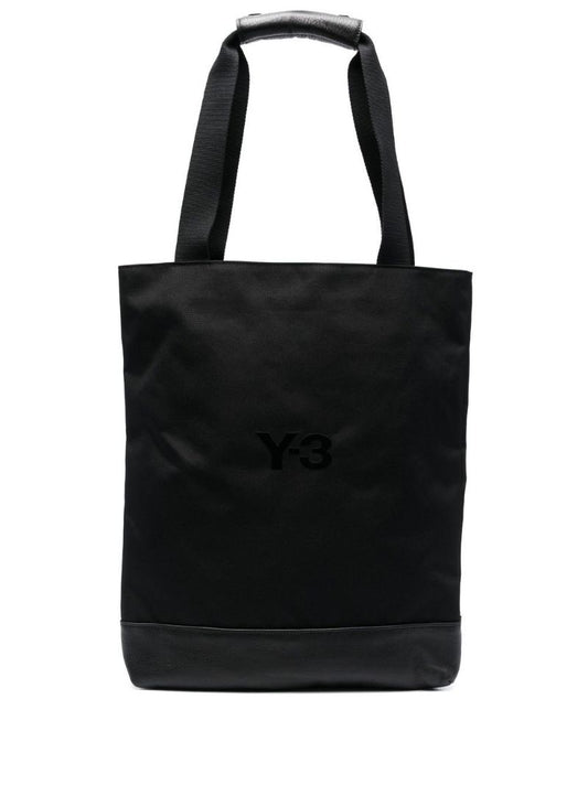 Black Classic Logo Tote Bag