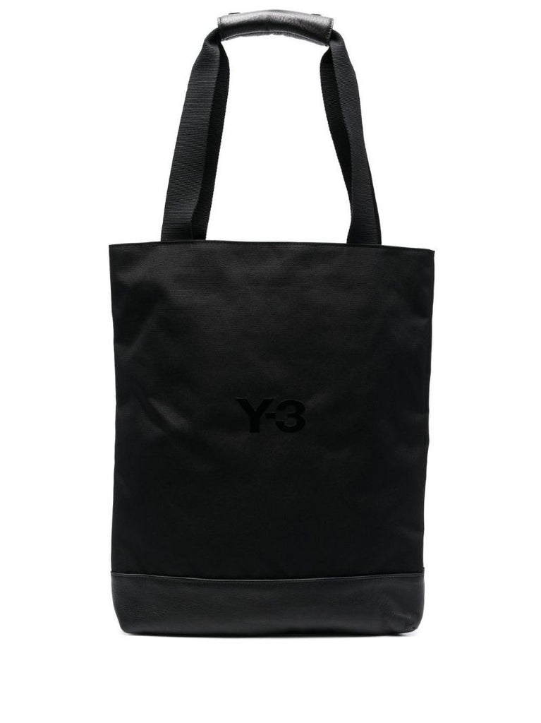 Black Classic Logo Tote Bag
