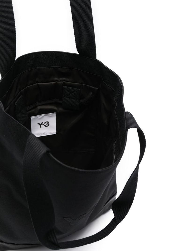 Black Classic Logo Tote Bag