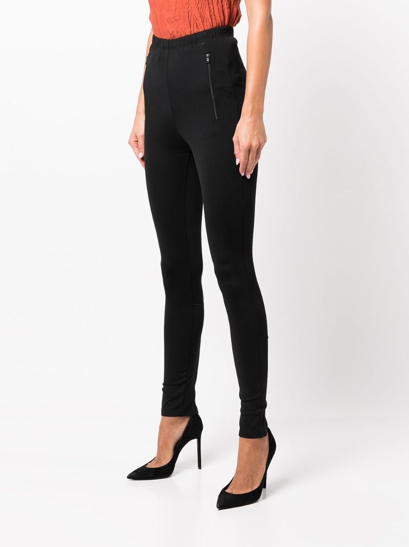Black High-waisted Trousers