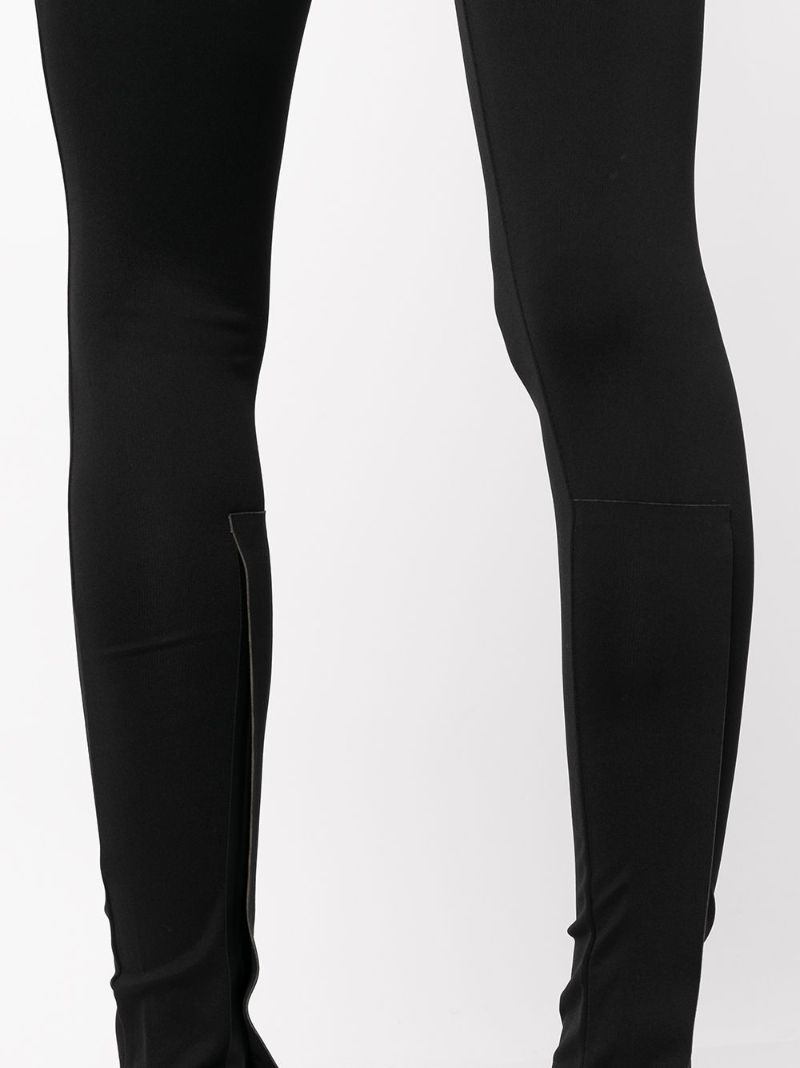 Black High-waisted Trousers