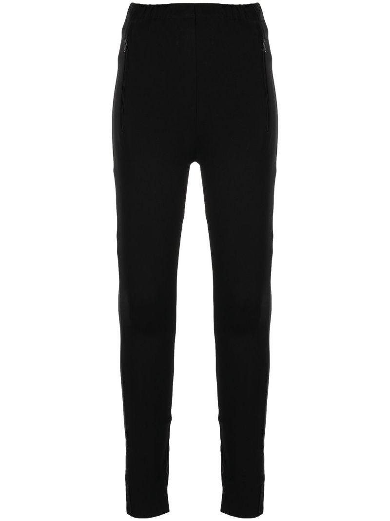 Black High-waisted Trousers