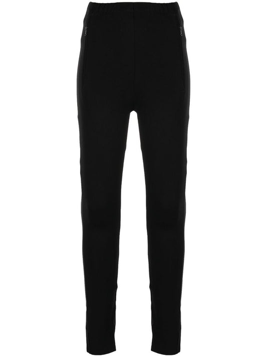 Black High-waisted Trousers