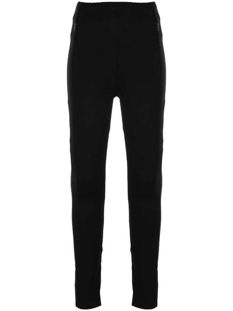 Black High-waisted Trousers