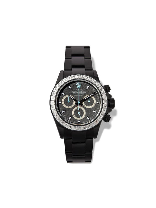 Customised Pre-owned Stainless Steel Rolex Cosmograph Daytona Watch