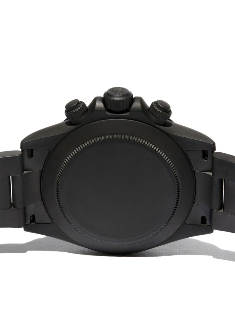 Black Customised Pre-owned Rolex Daytona Automatic Watch
