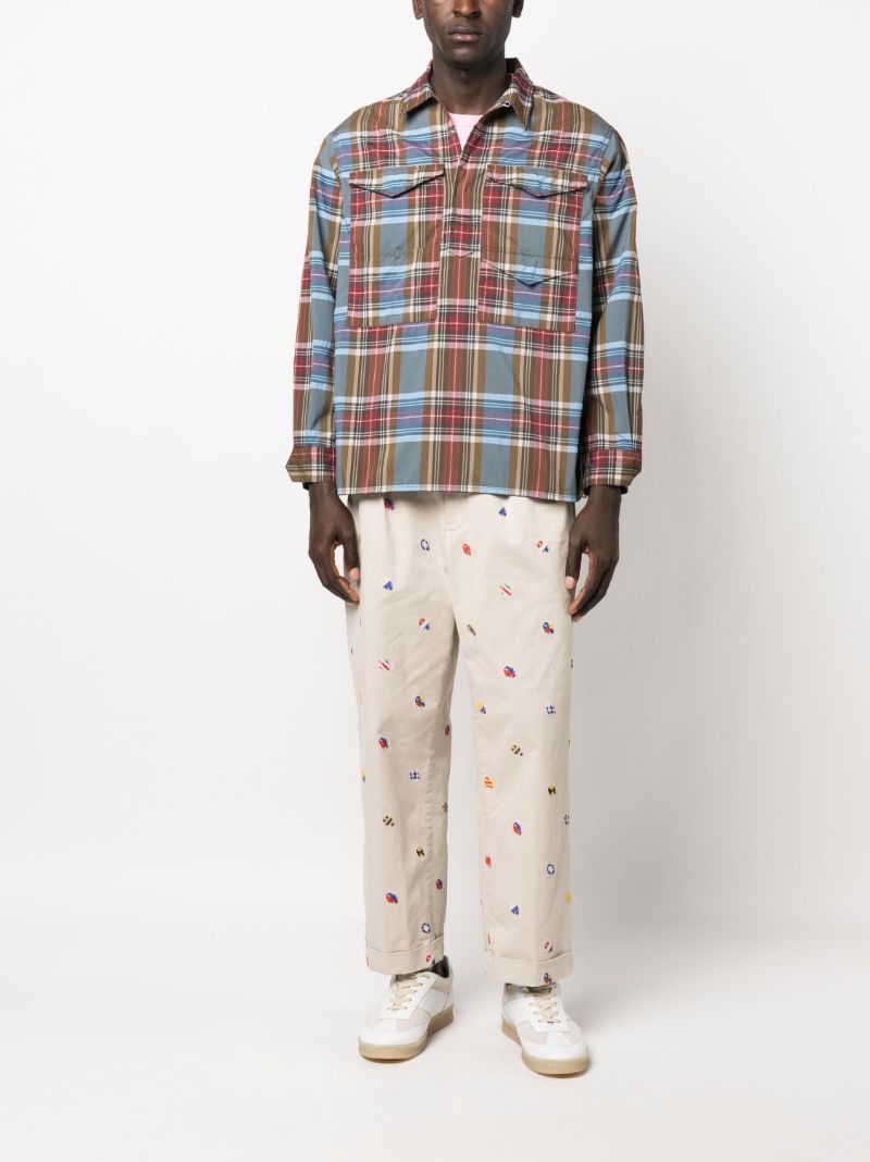Blue Adventure Checked Shirt