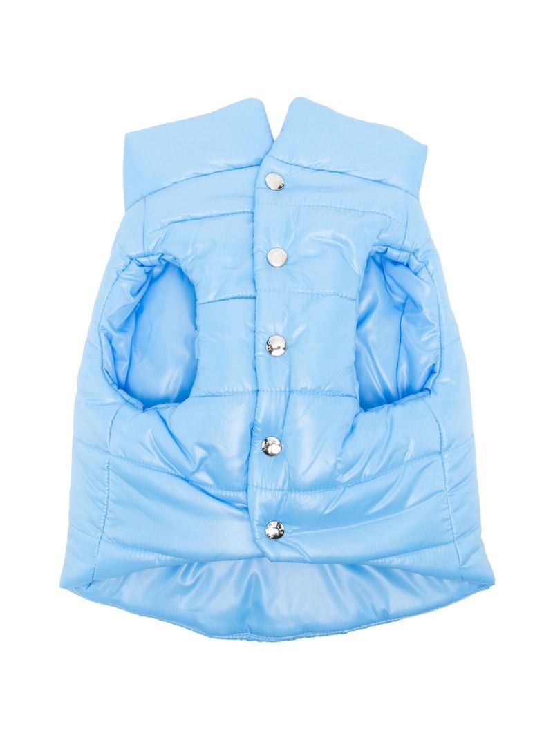 X Poldo Dog Couture Blue Puffer Jacket