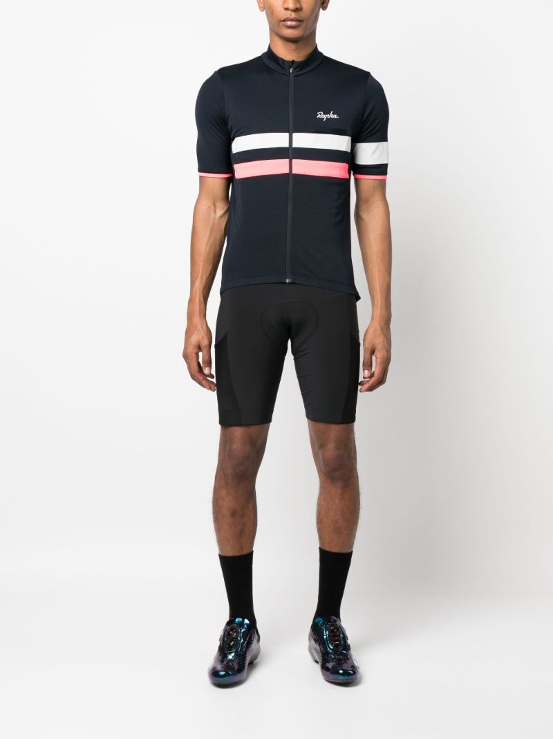 Blue Brevet Cycling Jersey Top
