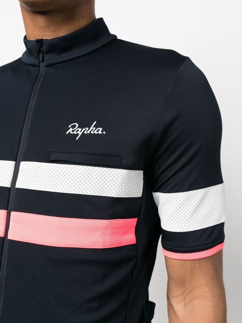 Blue Brevet Cycling Jersey Top