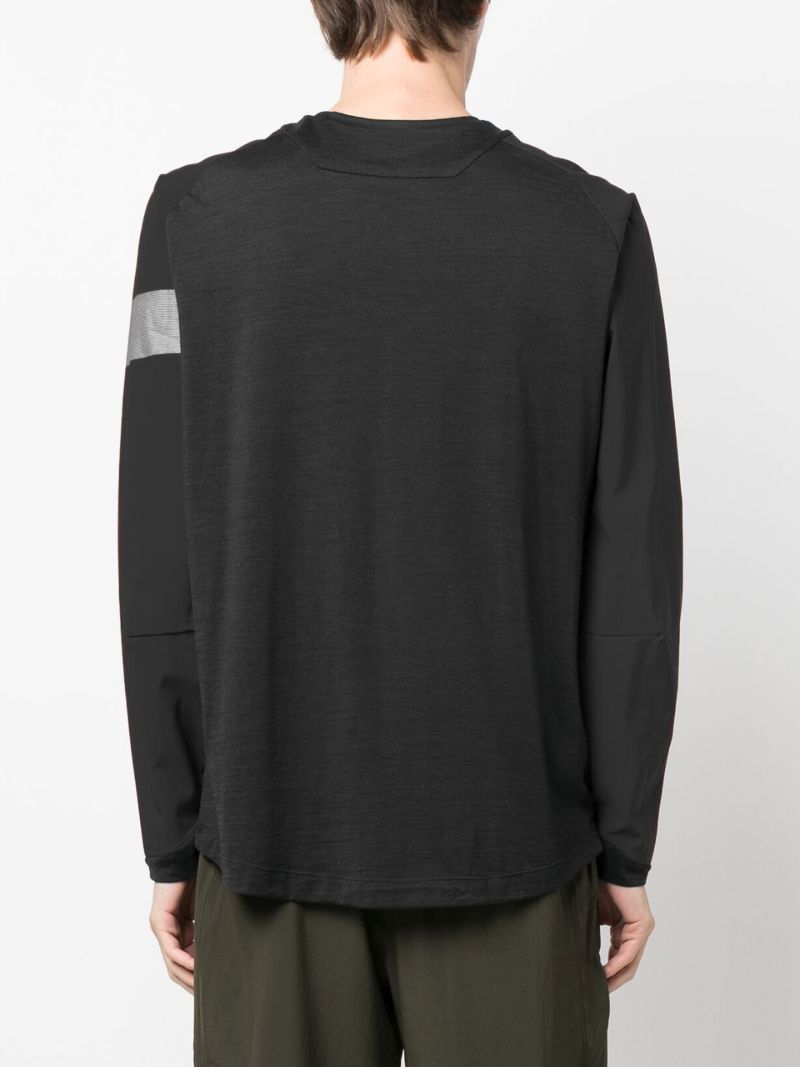 Black Trail Windblock Cycling Jersey