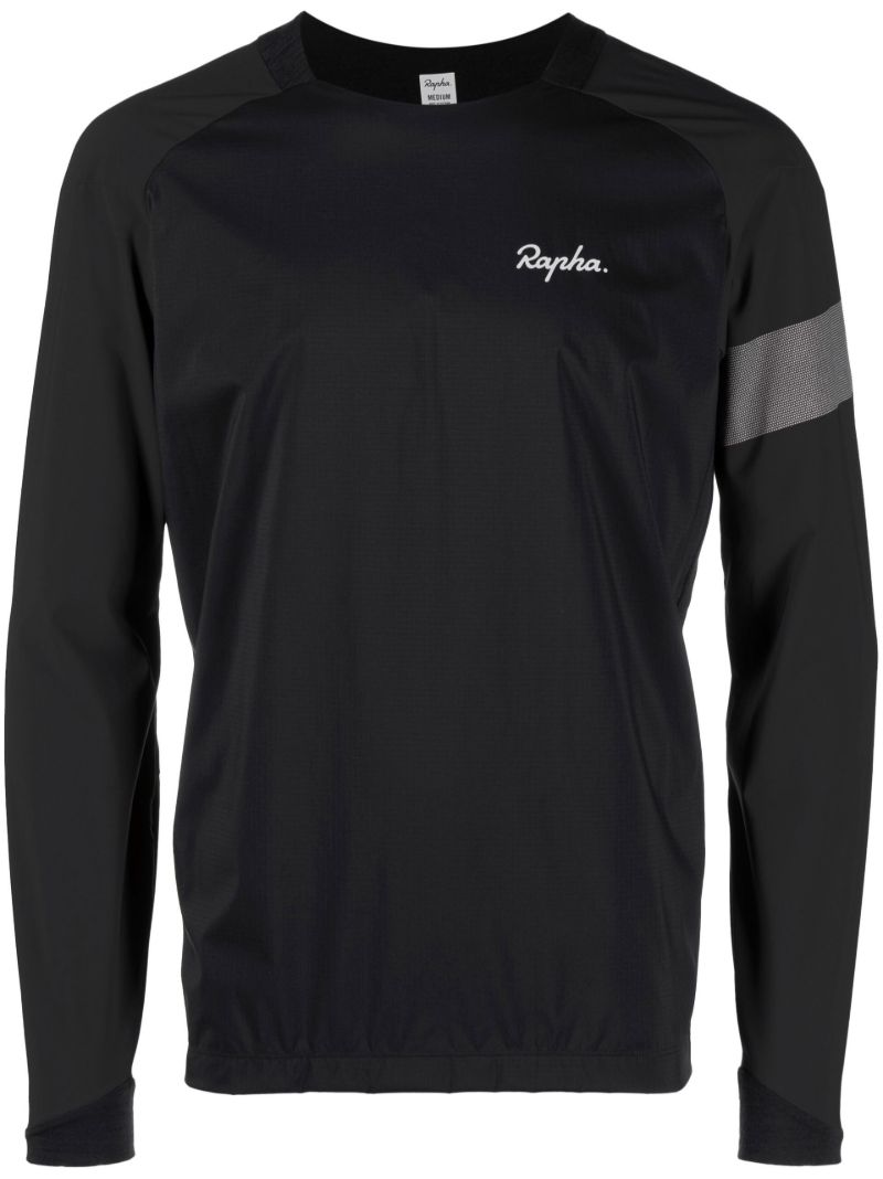 Black Trail Windblock Cycling Jersey