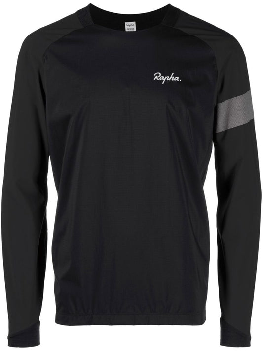 Black Trail Windblock Cycling Jersey