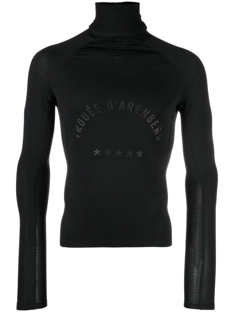 Black Pro Team Thermal Base Layer Top