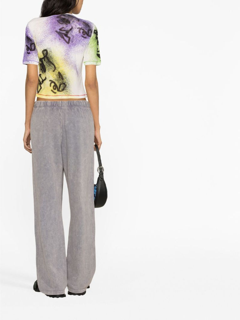 Red Graphic Print T-shirt