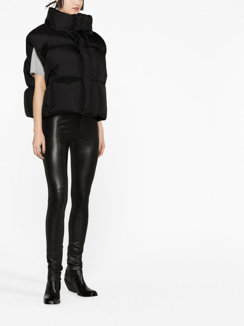 Black Puffer Gilet