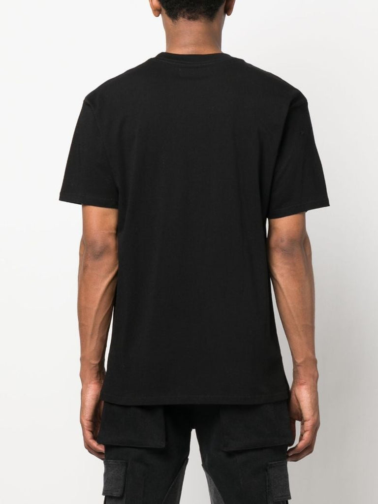 Black Logo Print T-shirt