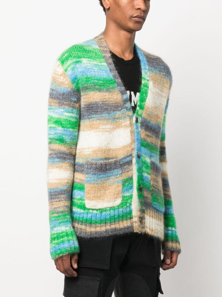 Blue Knitted Sunset Cardigan