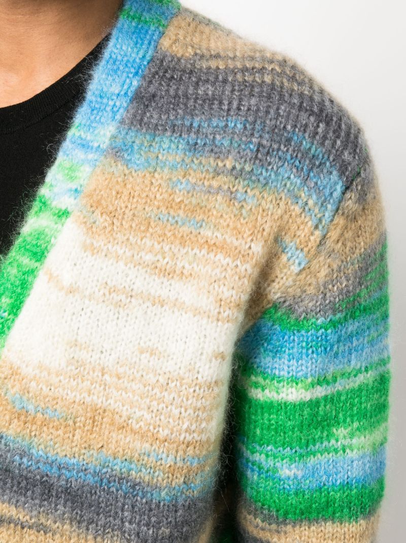 Blue Knitted Sunset Cardigan